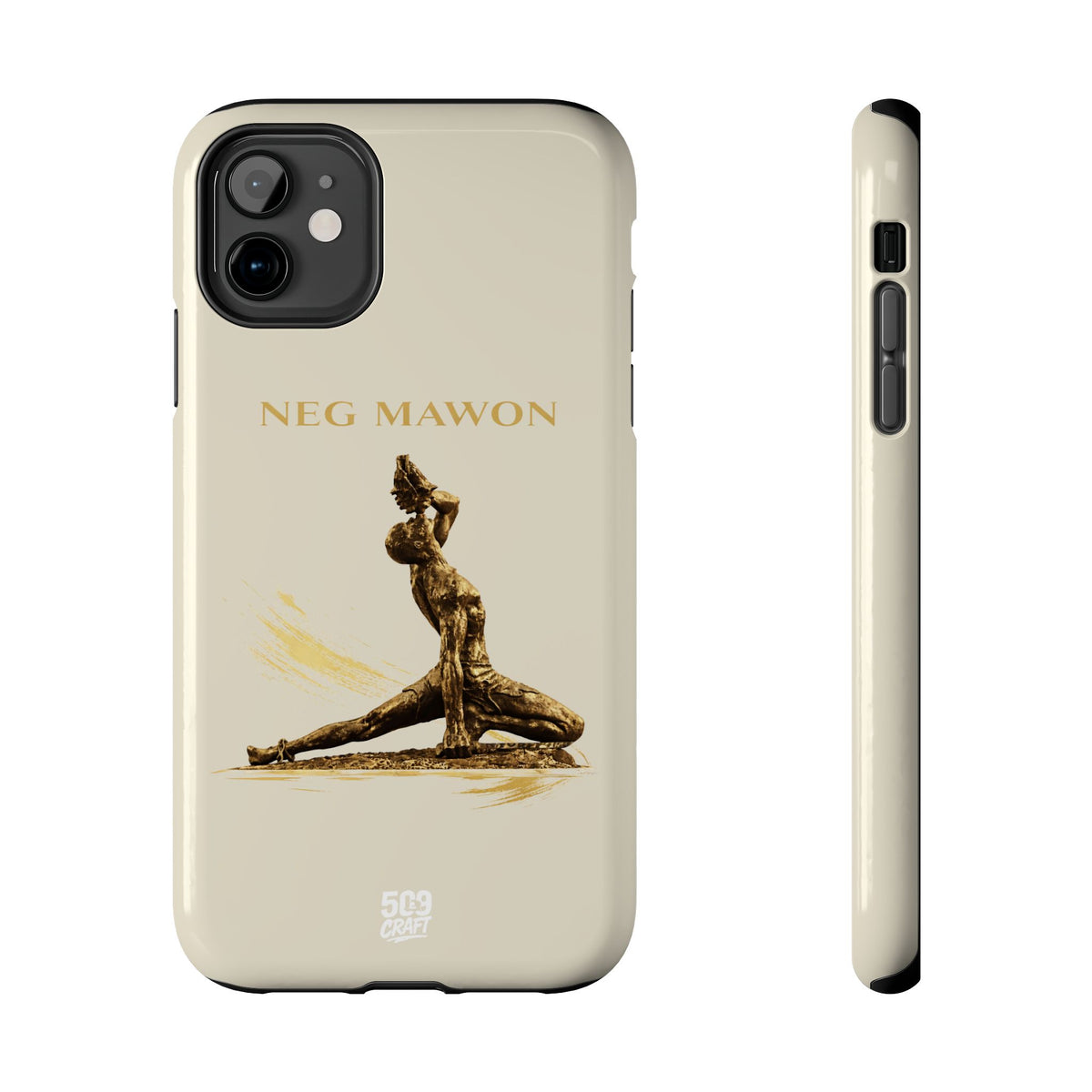 Neg Mawon Phone Case – Sand Beige Edition