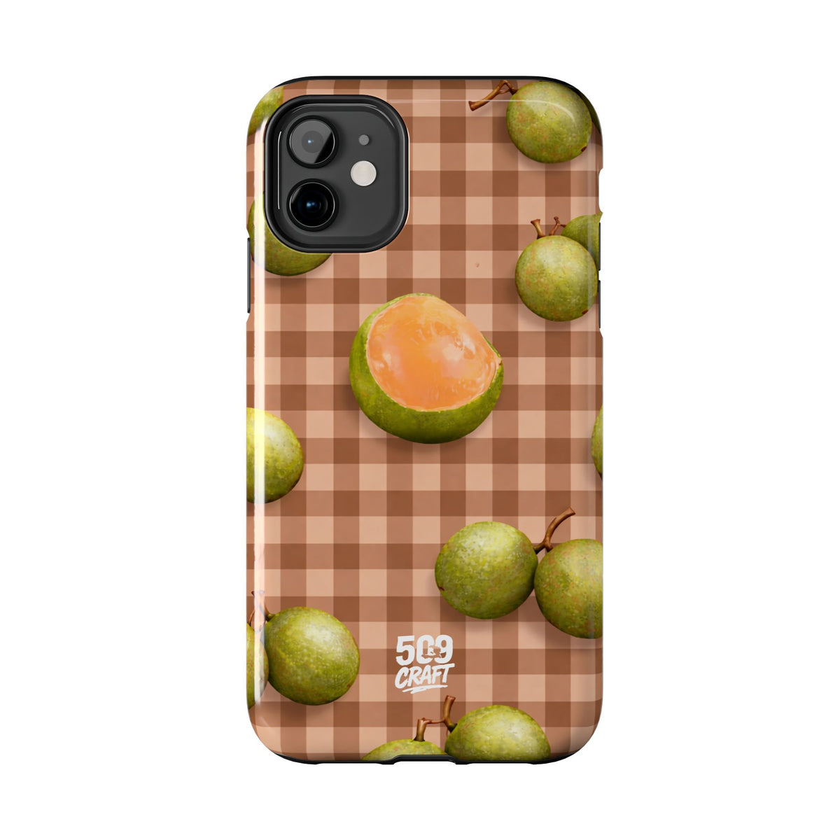 Coque de téléphone Nepnep — Marron