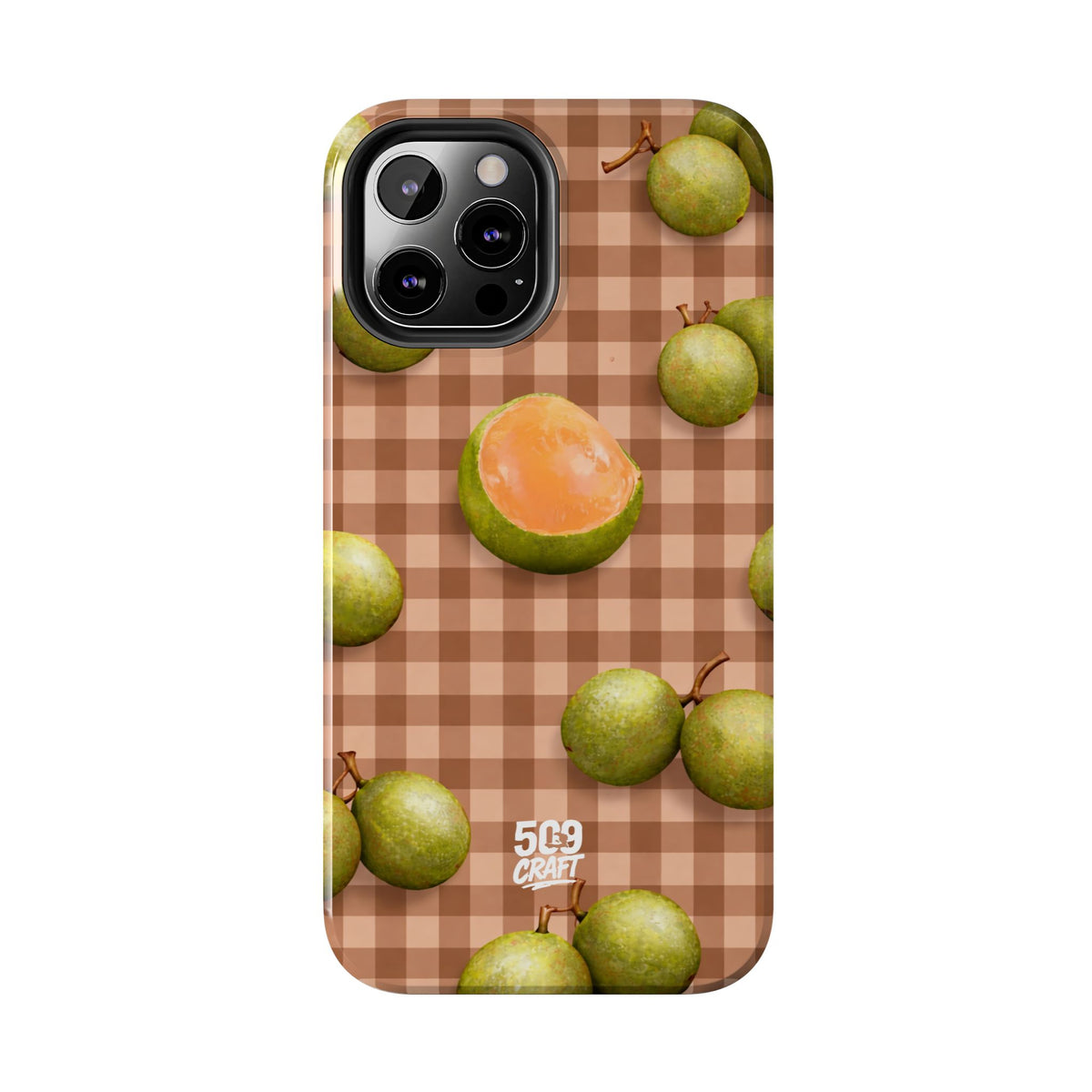 Coque de téléphone Nepnep — Marron