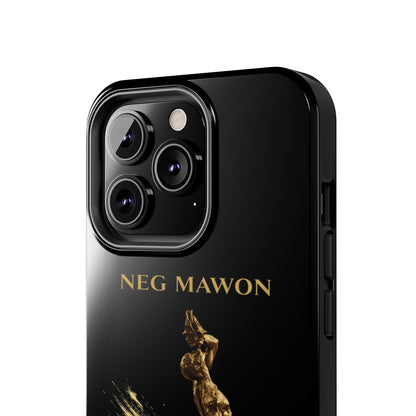 Neg Mawon Phone Case – Matte Black Edition