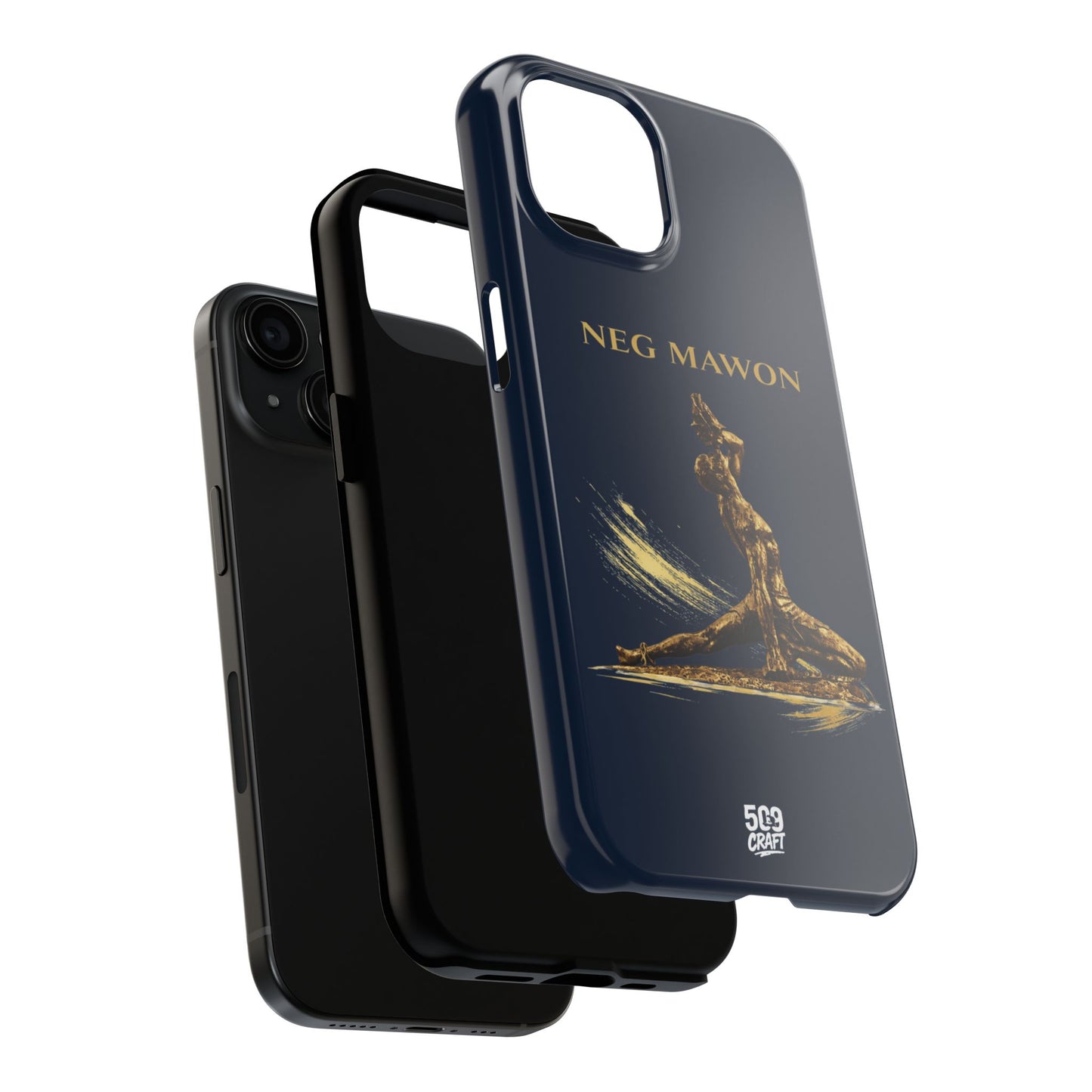 Neg Mawon Phone Case – Navy Blue Edition