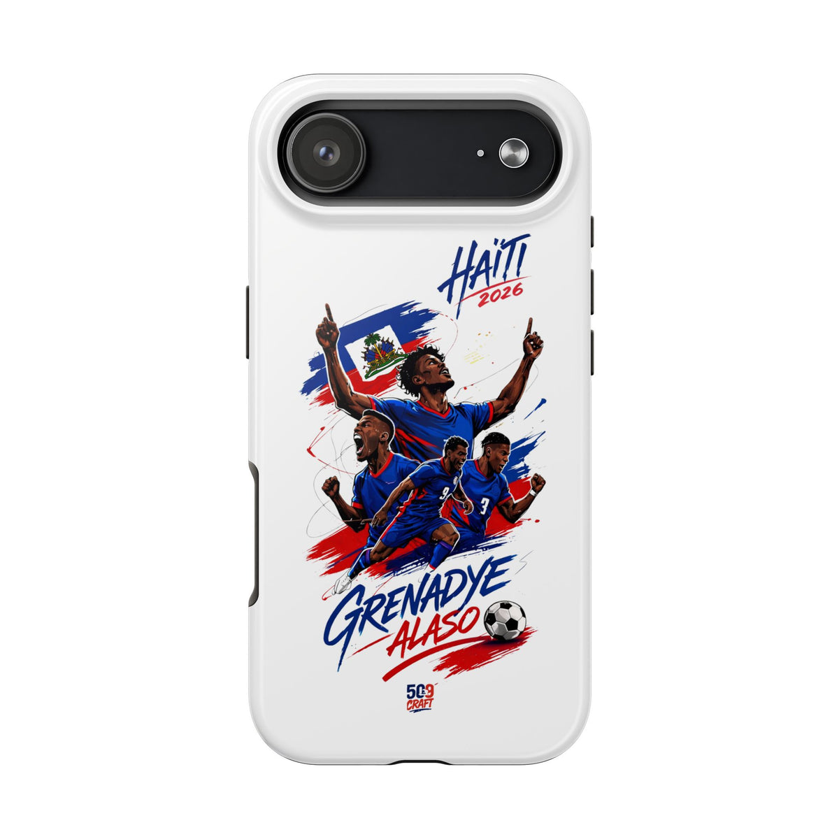 The Charge Haiti World Cup 2026 Phone Case