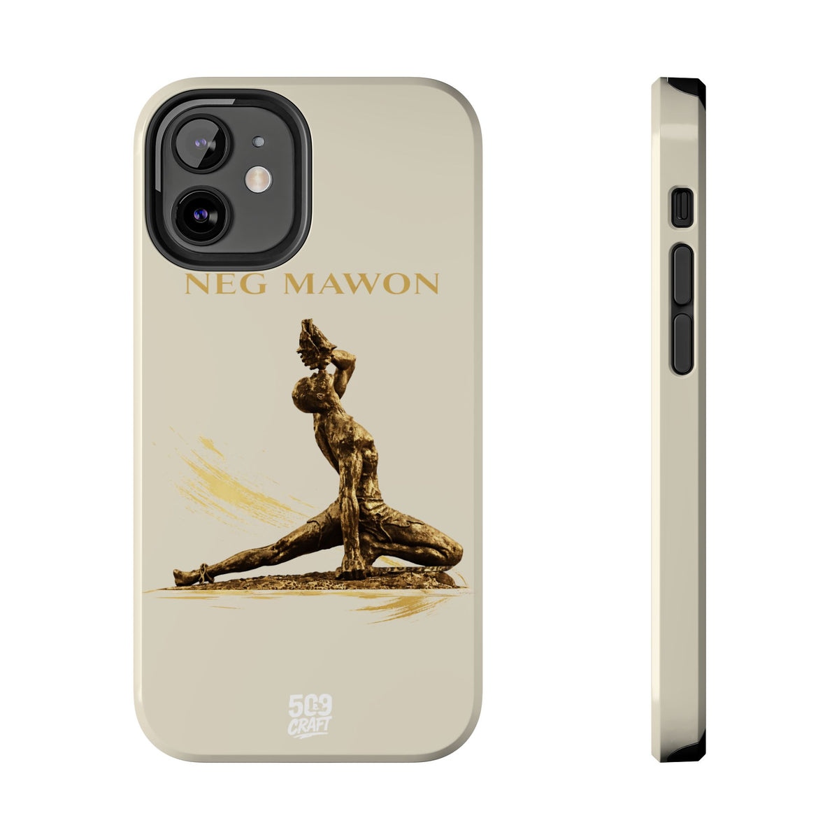 Neg Mawon Phone Case – Sand Beige Edition