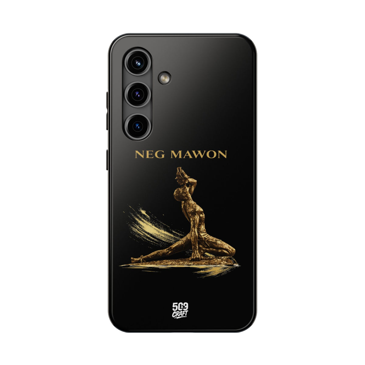 Neg Mawon Phone Case – Matte Black Edition