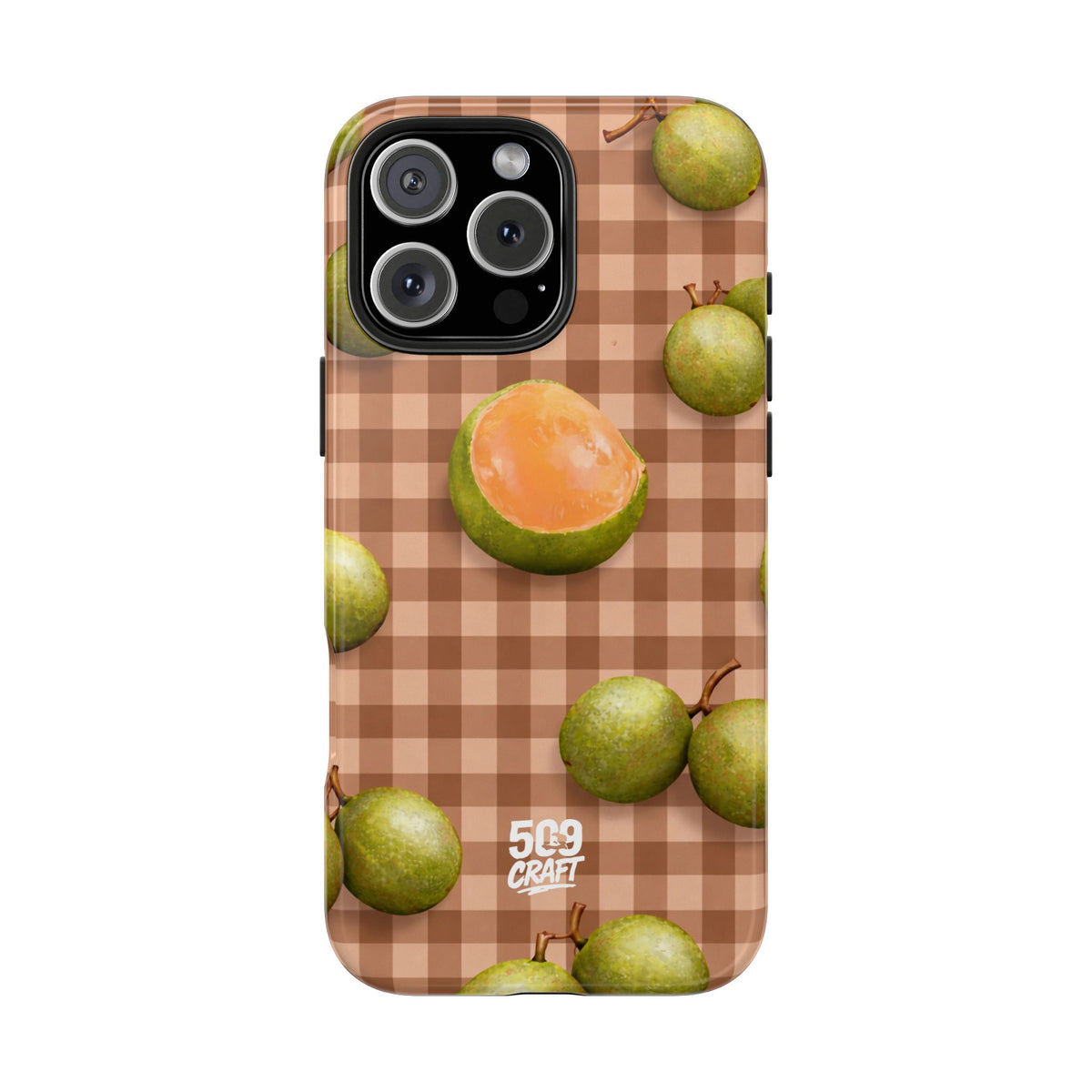 Coque de téléphone Nepnep — Marron