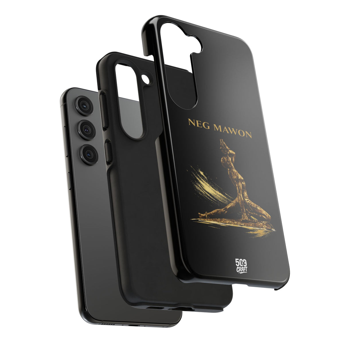 Neg Mawon Phone Case – Matte Black Edition
