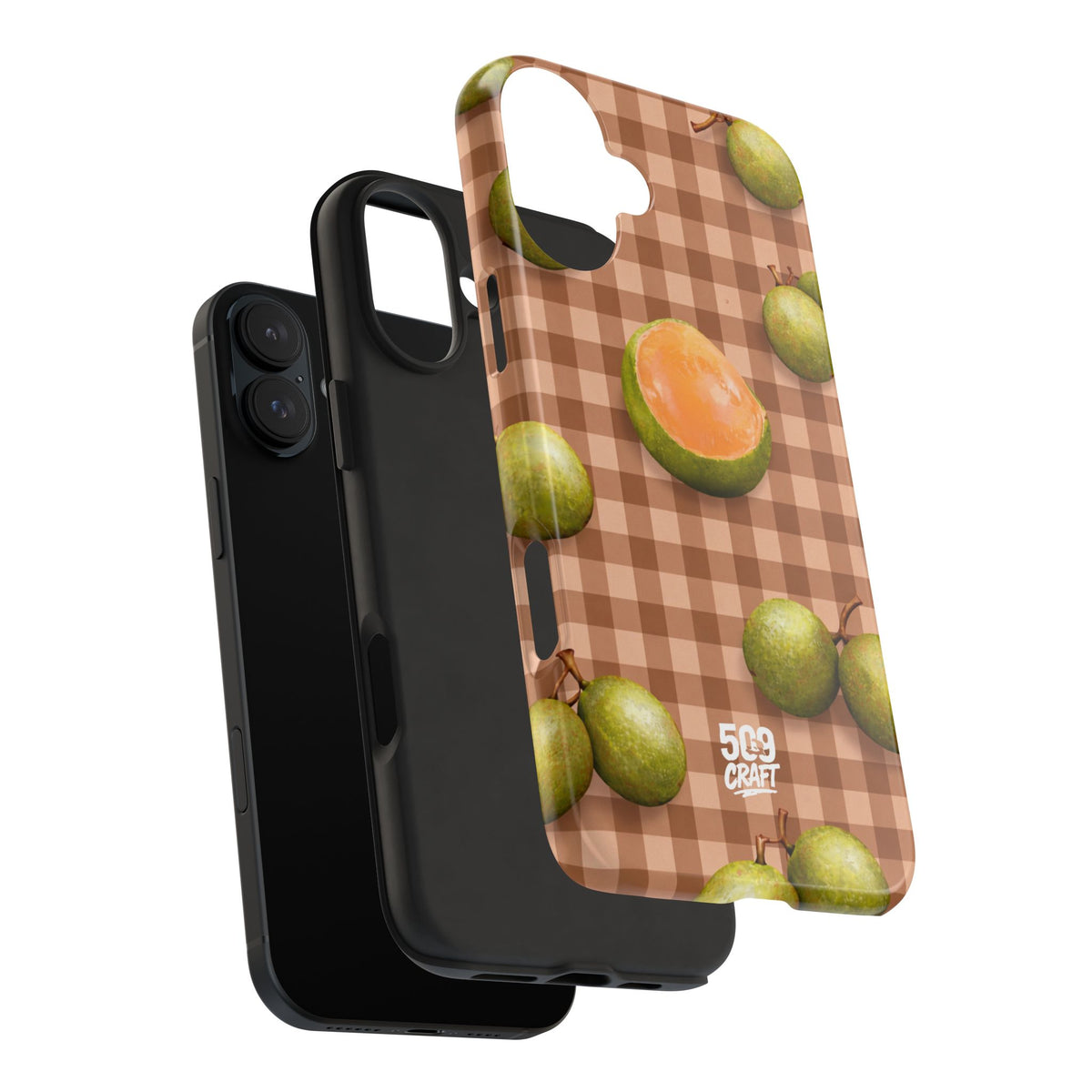 Coque de téléphone Nepnep — Marron