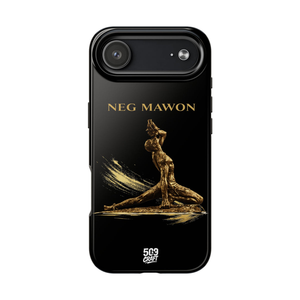 Neg Mawon Phone Case – Matte Black Edition
