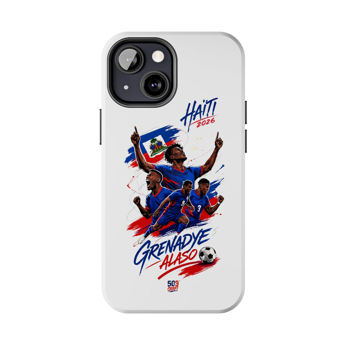 The Charge Haiti World Cup 2026 Phone Case