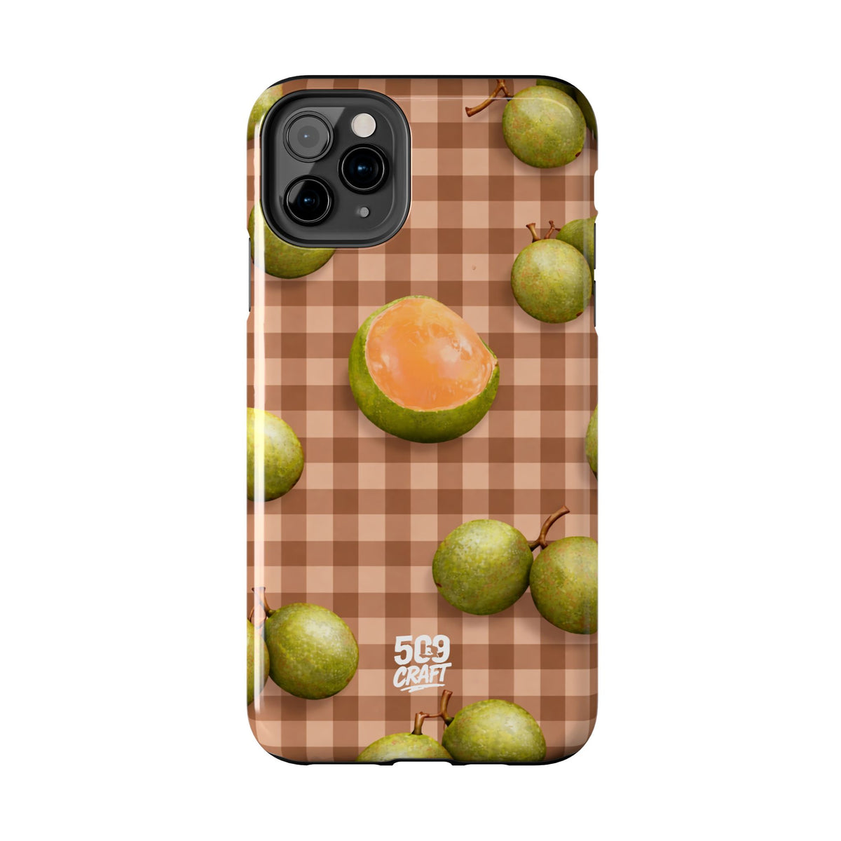 Coque de téléphone Nepnep — Marron