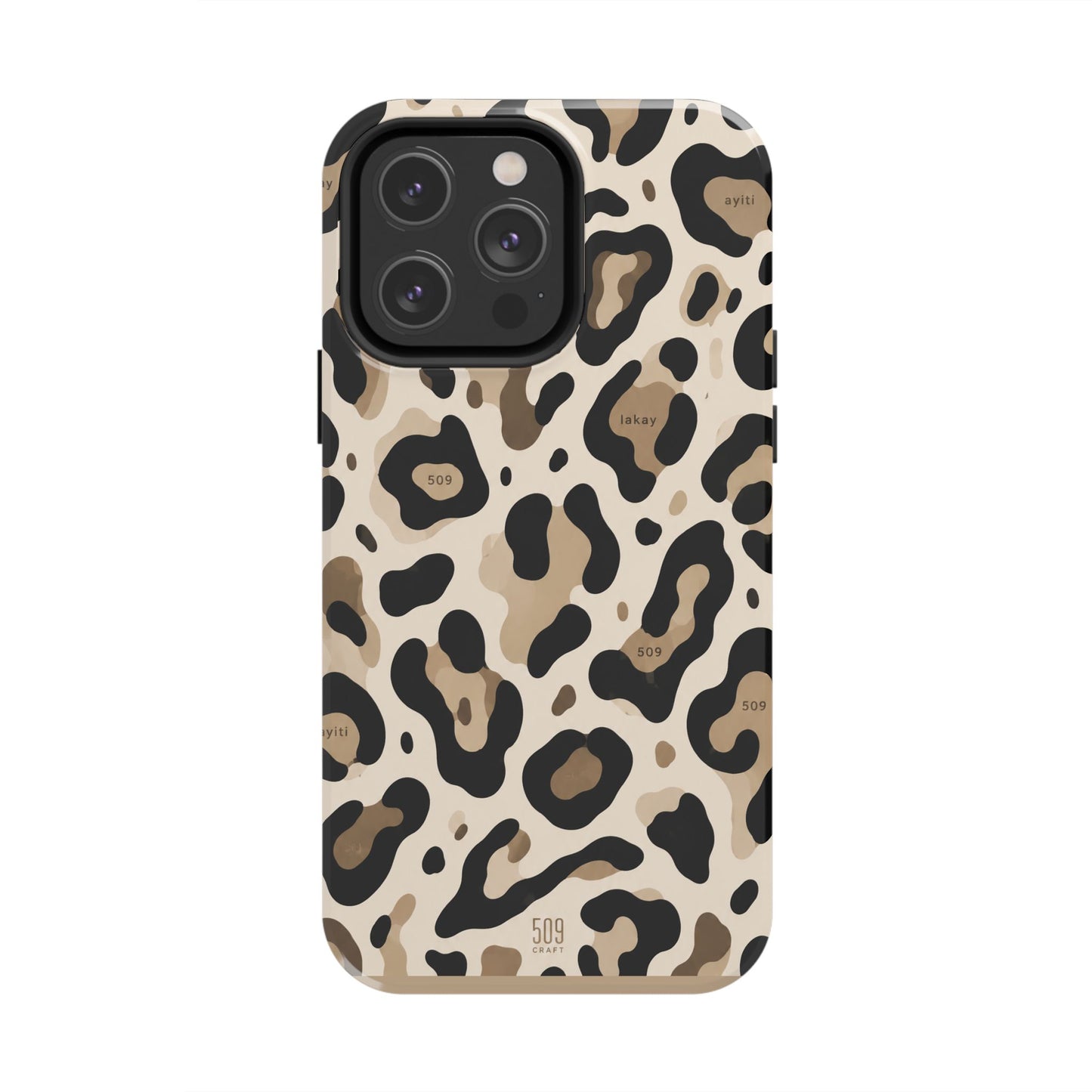 Leopard Print Tough Phone Case
