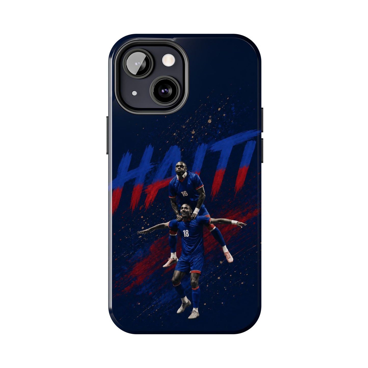 Haiti Soccer Tough Phone Case — Team Pride Protective Phone Cover
