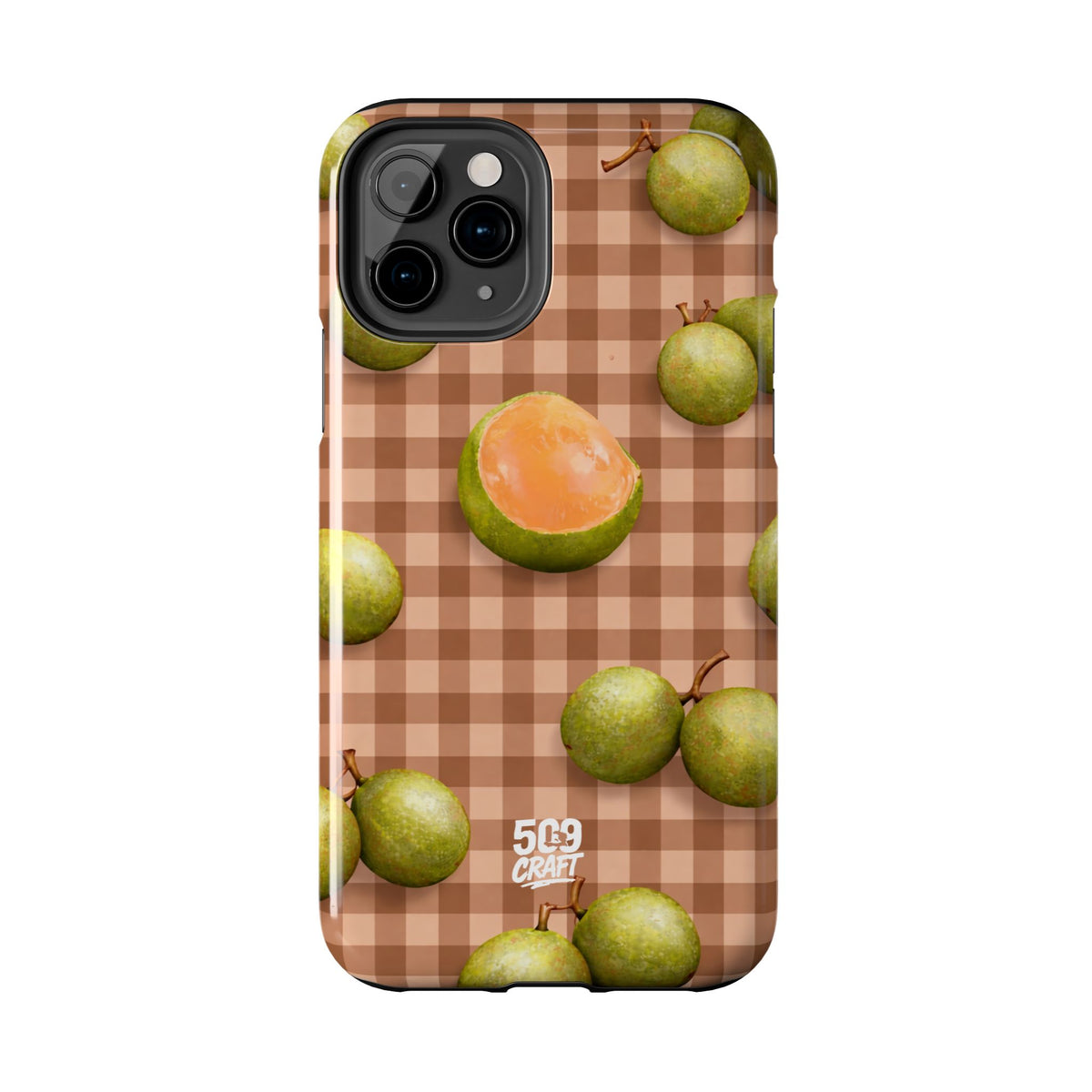 Coque de téléphone Nepnep — Marron