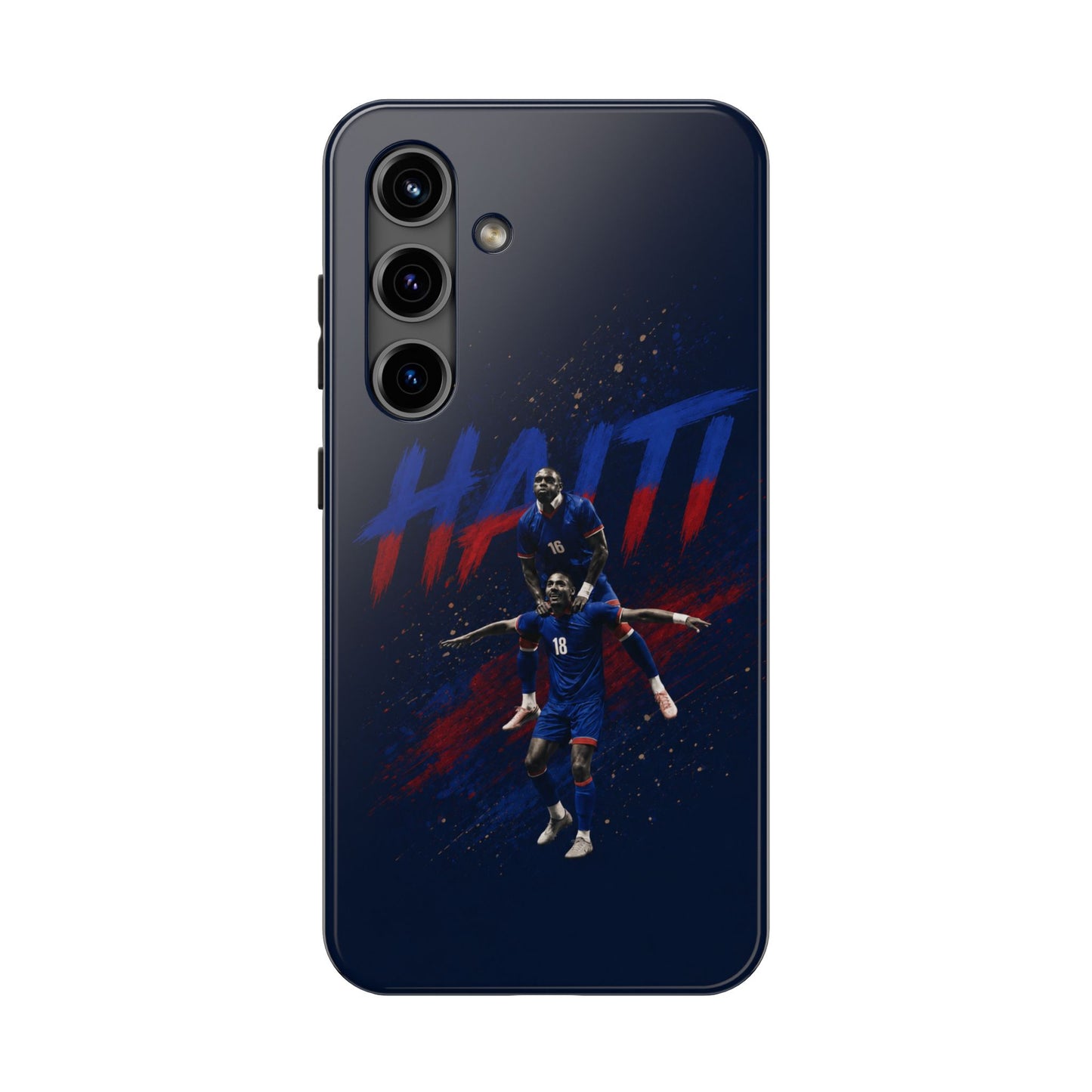 Haiti Soccer Tough Phone Case — Team Pride Protective Phone Cover