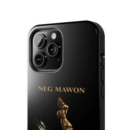 Neg Mawon Phone Case – Matte Black Edition