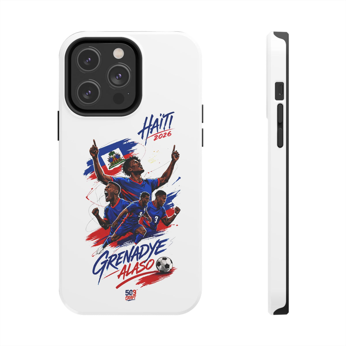The Charge Haiti World Cup 2026 Phone Case