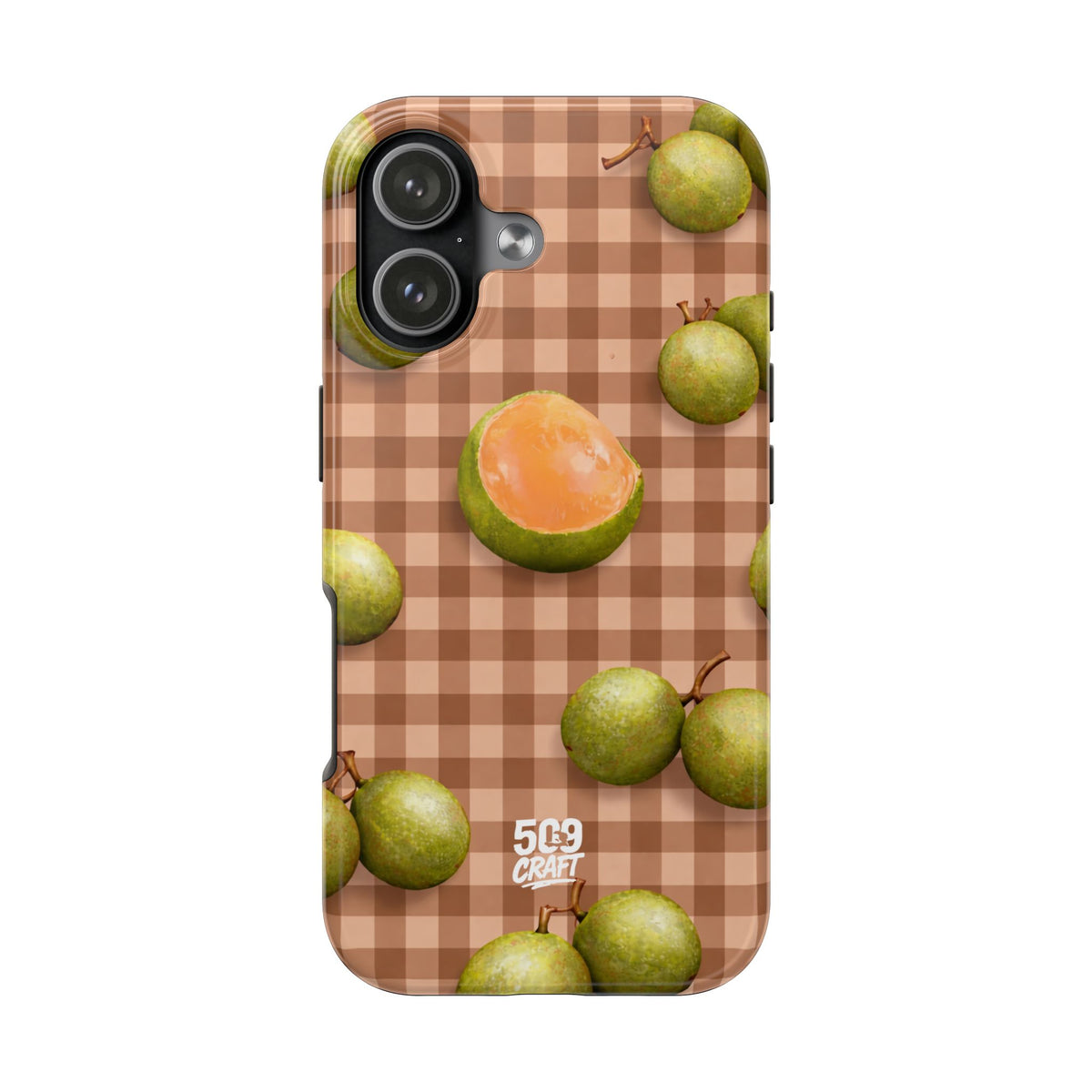 Coque de téléphone Nepnep — Marron
