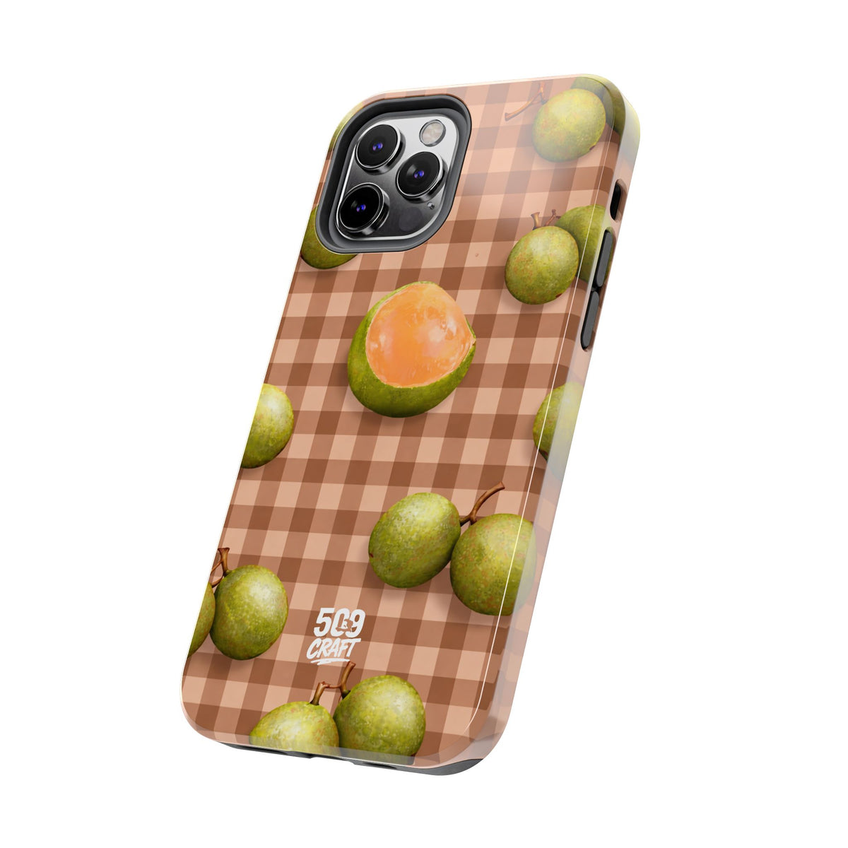 Coque de téléphone Nepnep — Marron