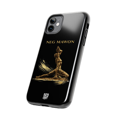 Neg Mawon Phone Case – Matte Black Edition