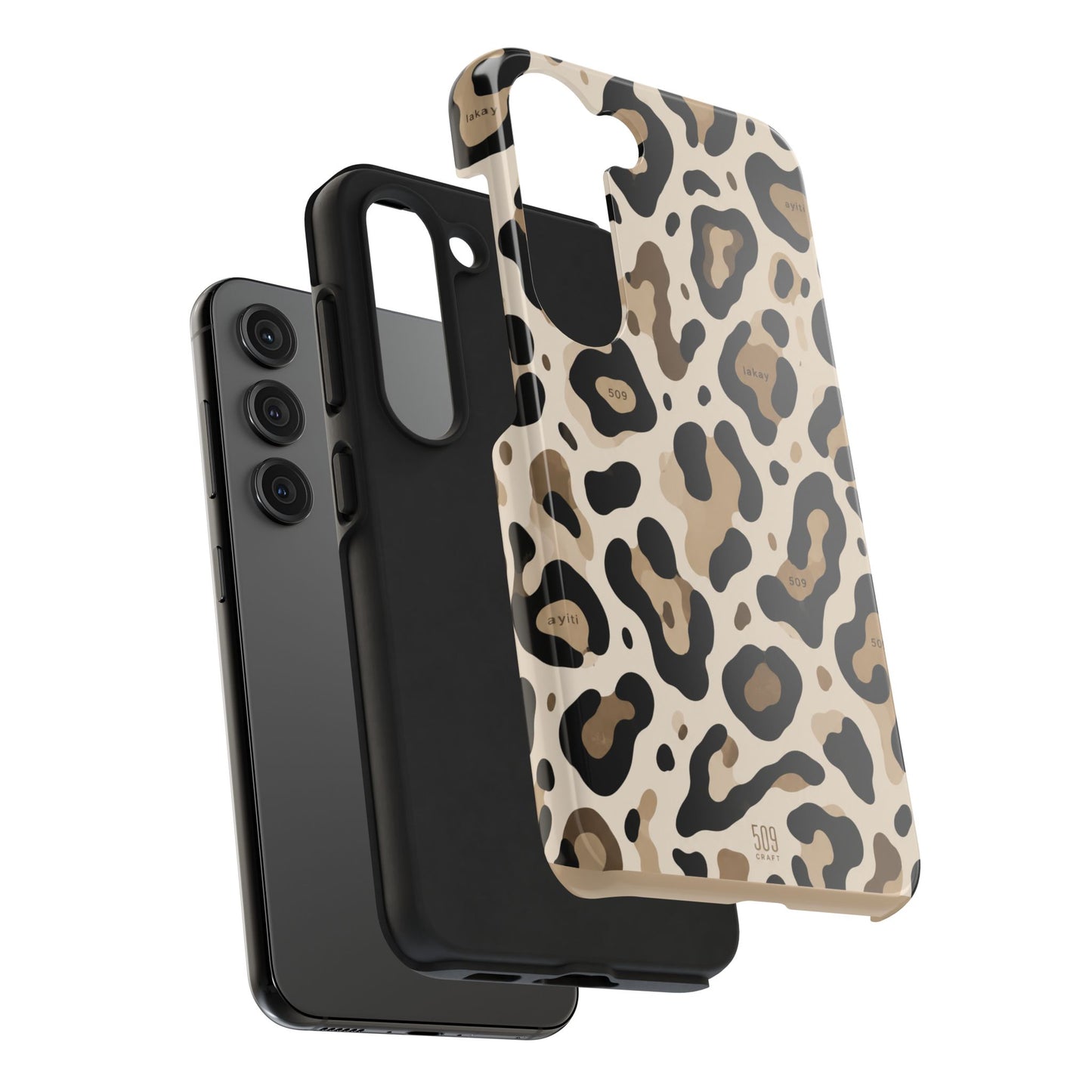 Leopard Print Tough Phone Case