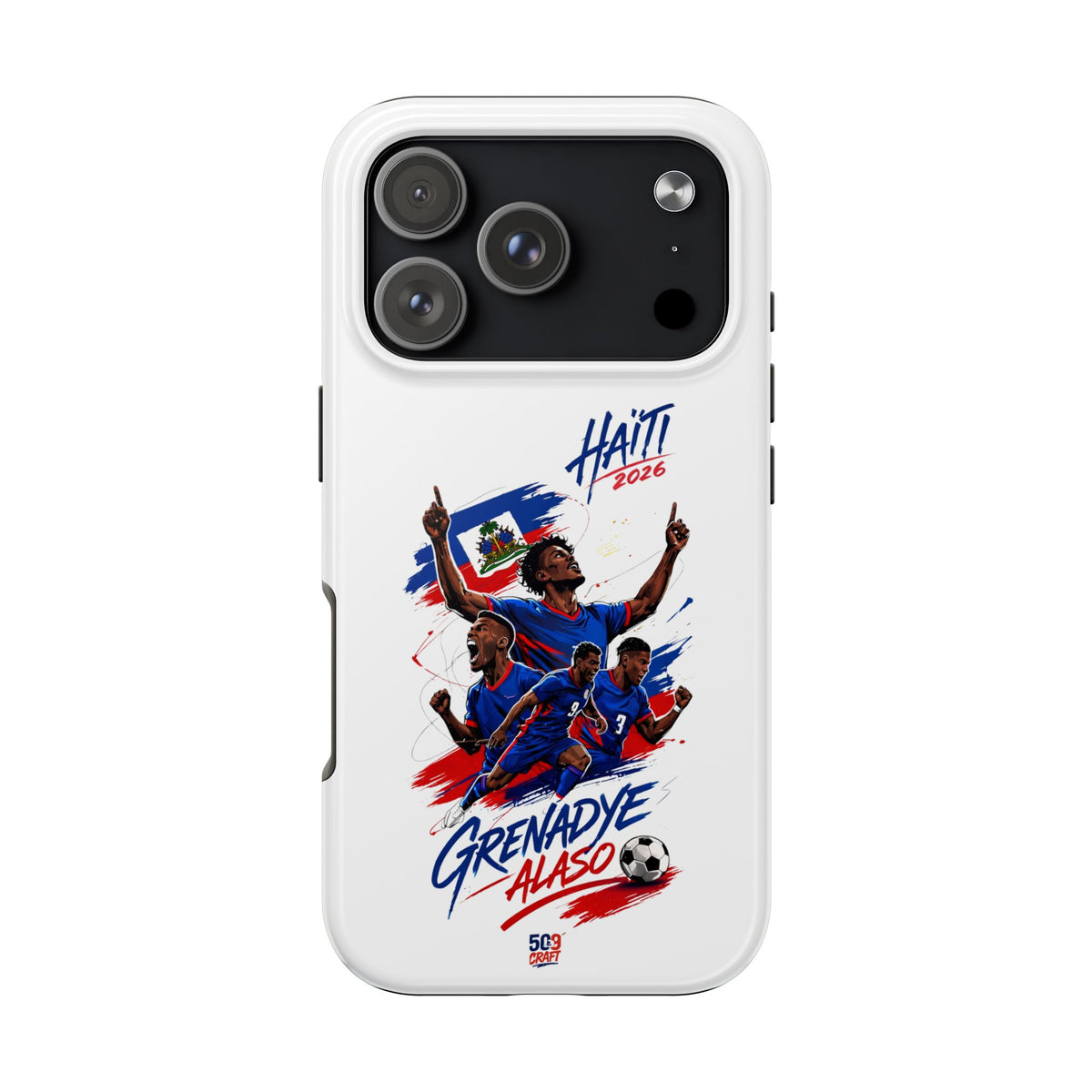 The Charge Haiti World Cup 2026 Phone Case