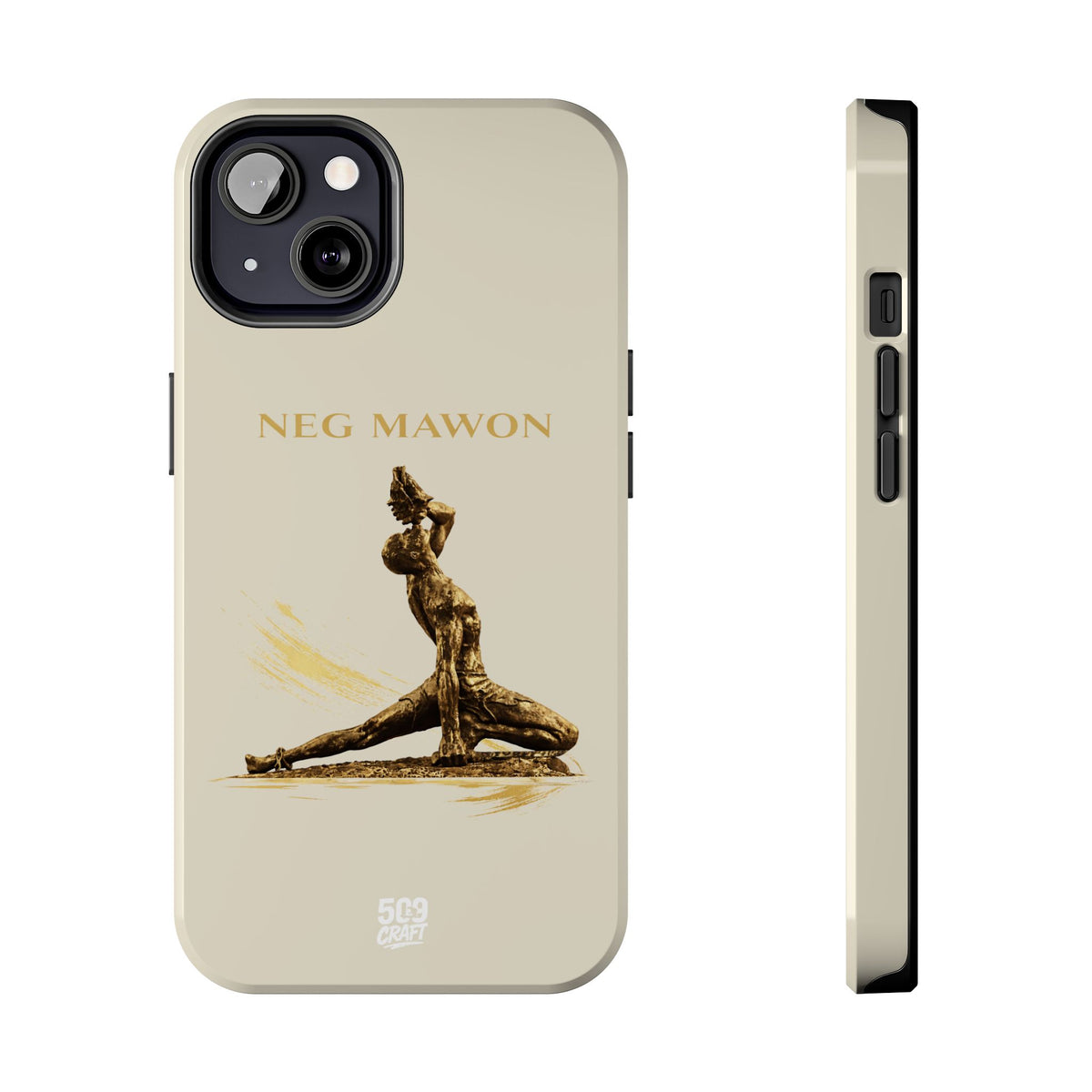 Neg Mawon Phone Case – Sand Beige Edition