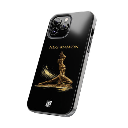 Neg Mawon Phone Case – Matte Black Edition