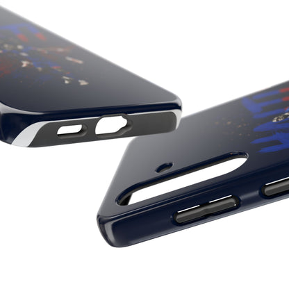 Coque de téléphone résistante Haïti Football — Housse de protection du téléphone Fierté de l'équipe