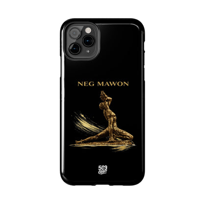 Neg Mawon Phone Case – Matte Black Edition