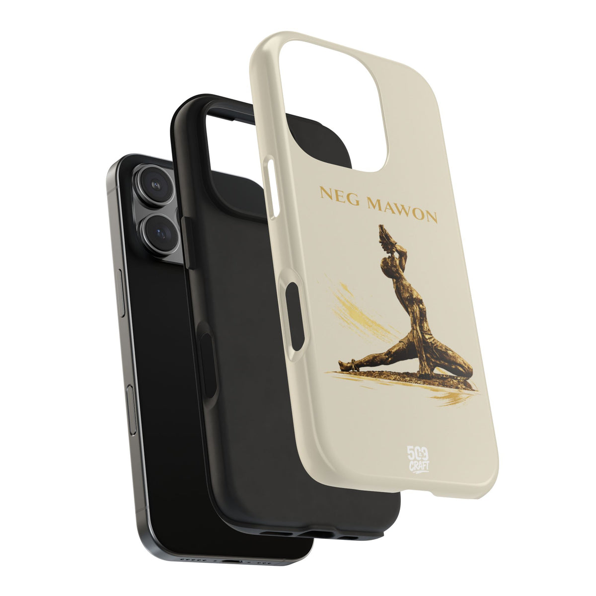 Neg Mawon Phone Case – Sand Beige Edition