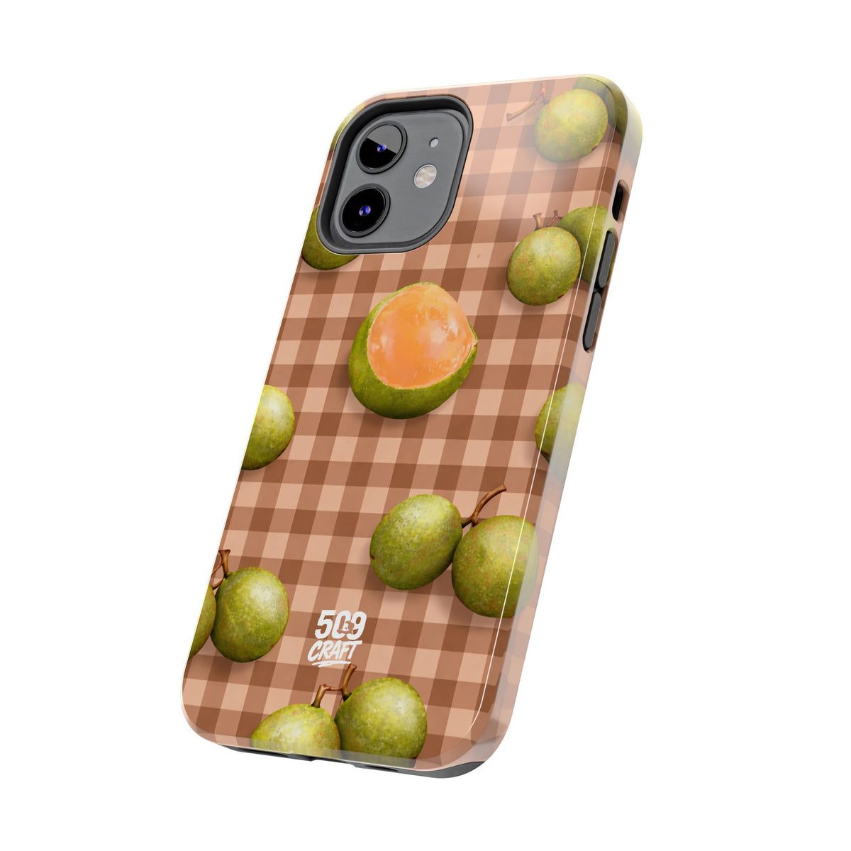 Coque de téléphone Nepnep — Marron