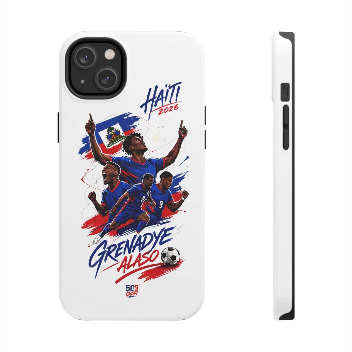 The Charge Haiti World Cup 2026 Phone Case