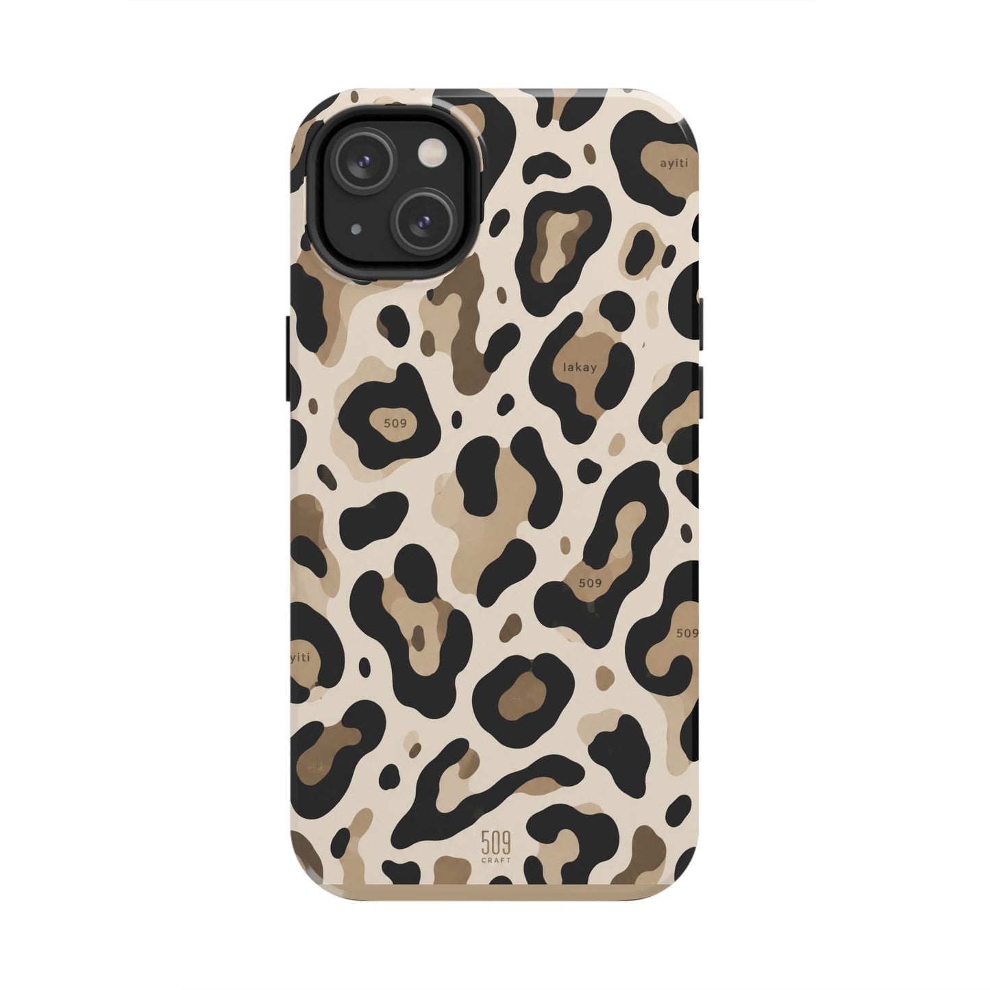Leopard Print Tough Phone Case