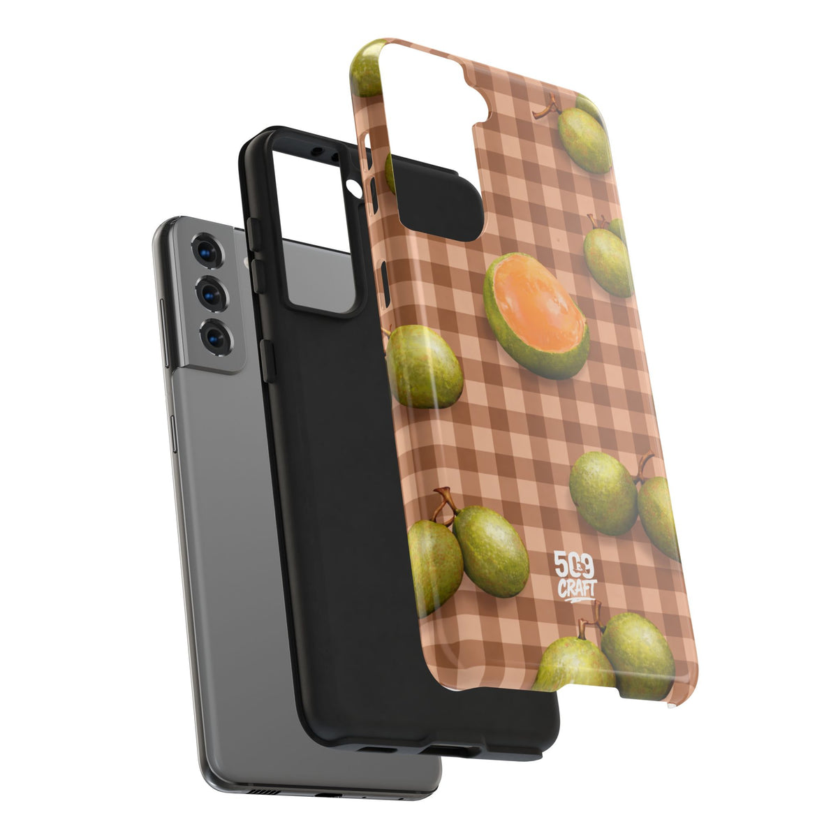Coque de téléphone Nepnep — Marron
