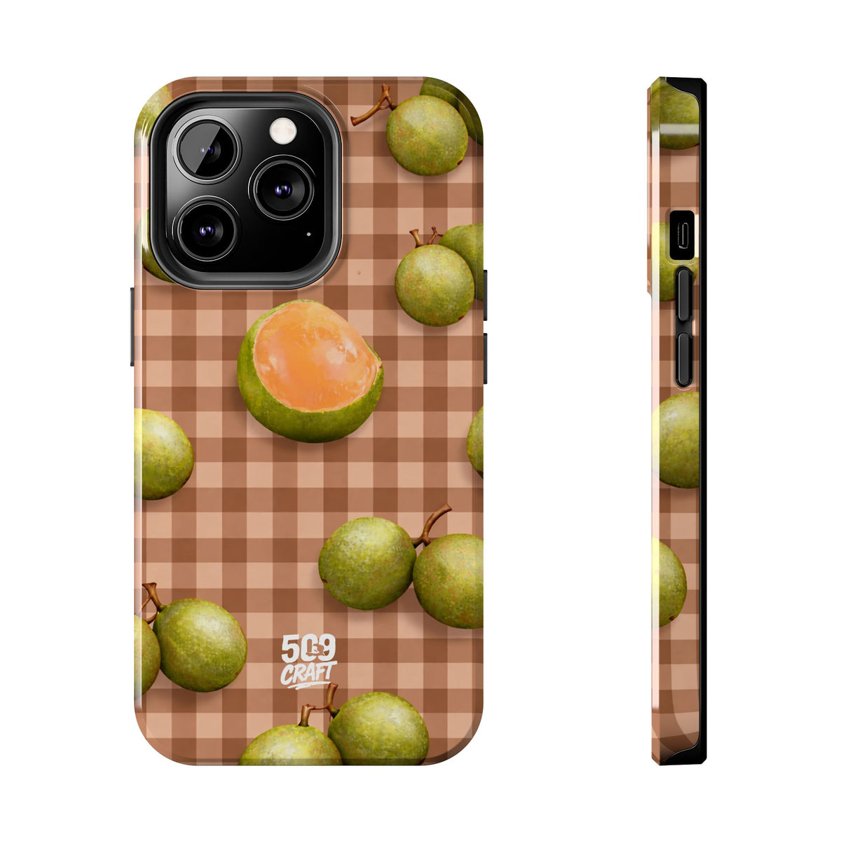 Coque de téléphone Nepnep — Marron