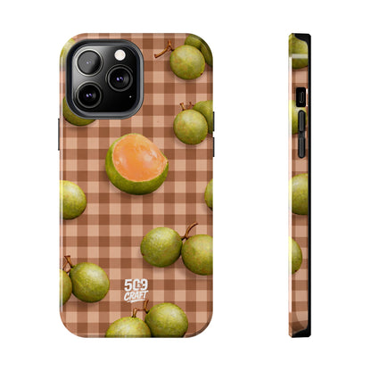 Coque de téléphone Nepnep — Marron