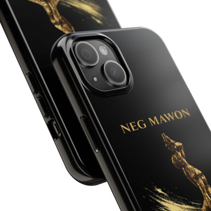 Neg Mawon Phone Case – Matte Black Edition