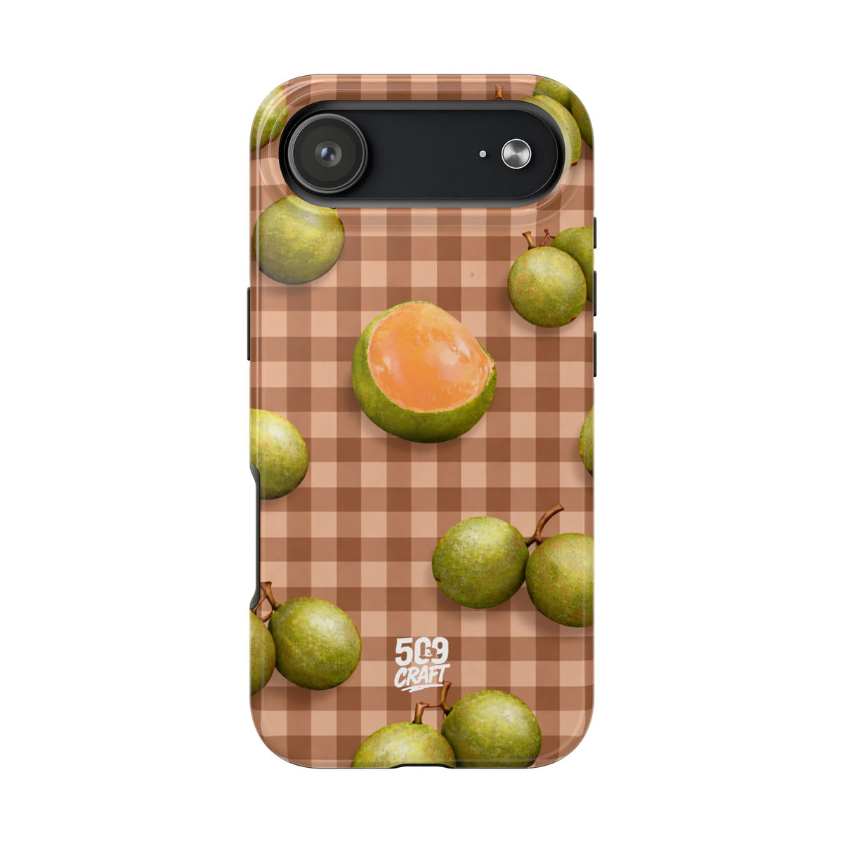 Coque de téléphone Nepnep — Marron