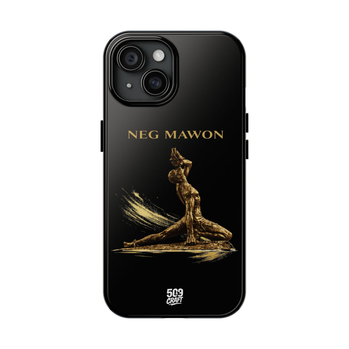 Neg Mawon Phone Case – Matte Black Edition