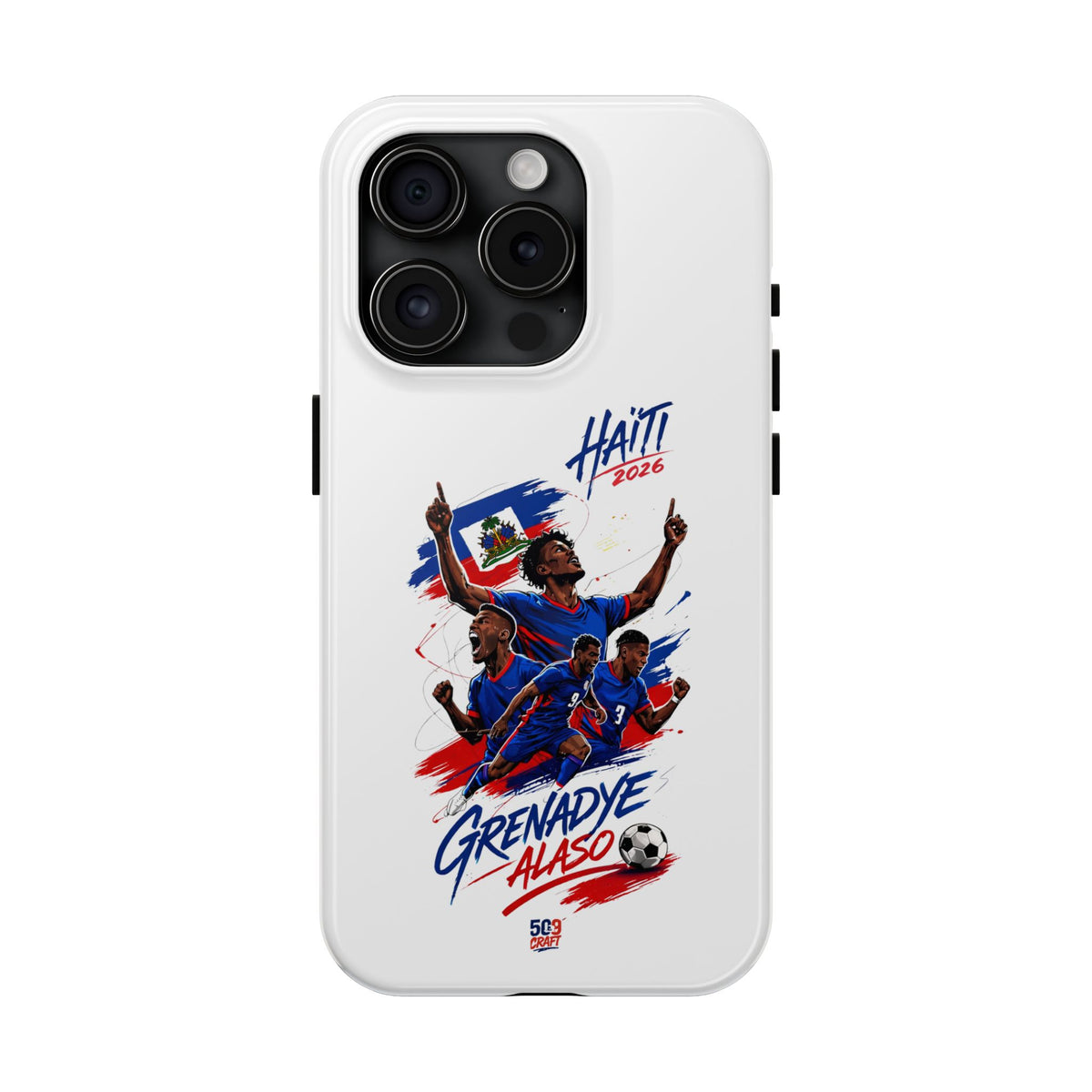 The Charge Haiti World Cup 2026 Phone Case
