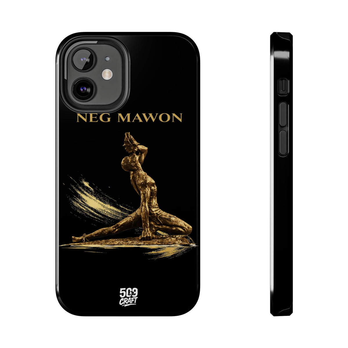 Neg Mawon Phone Case – Matte Black Edition