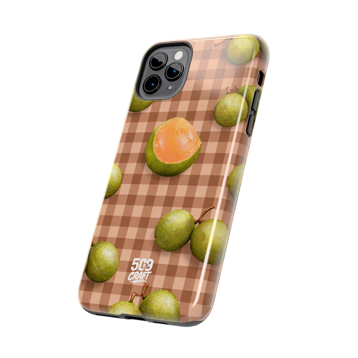 Coque de téléphone Nepnep — Marron