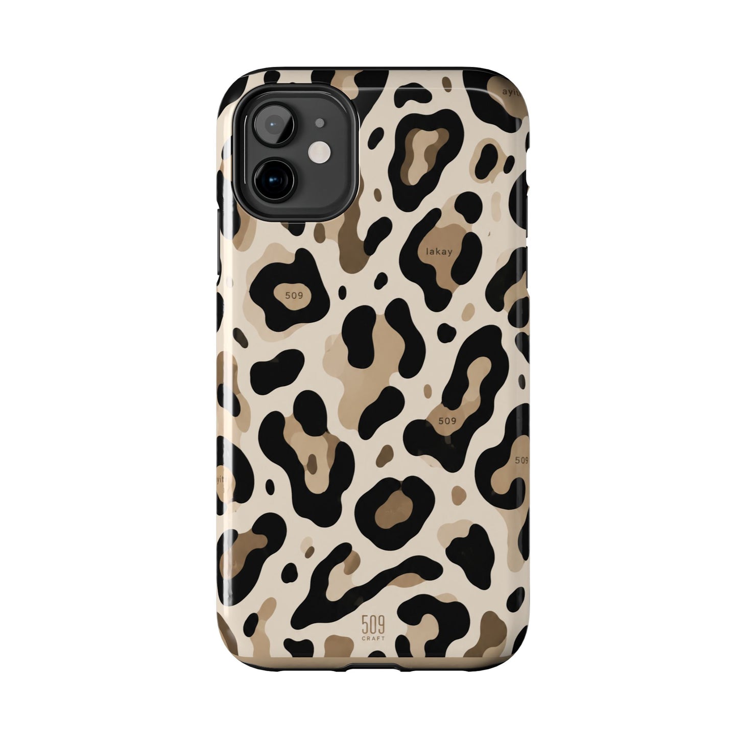 Leopard Print Tough Phone Case