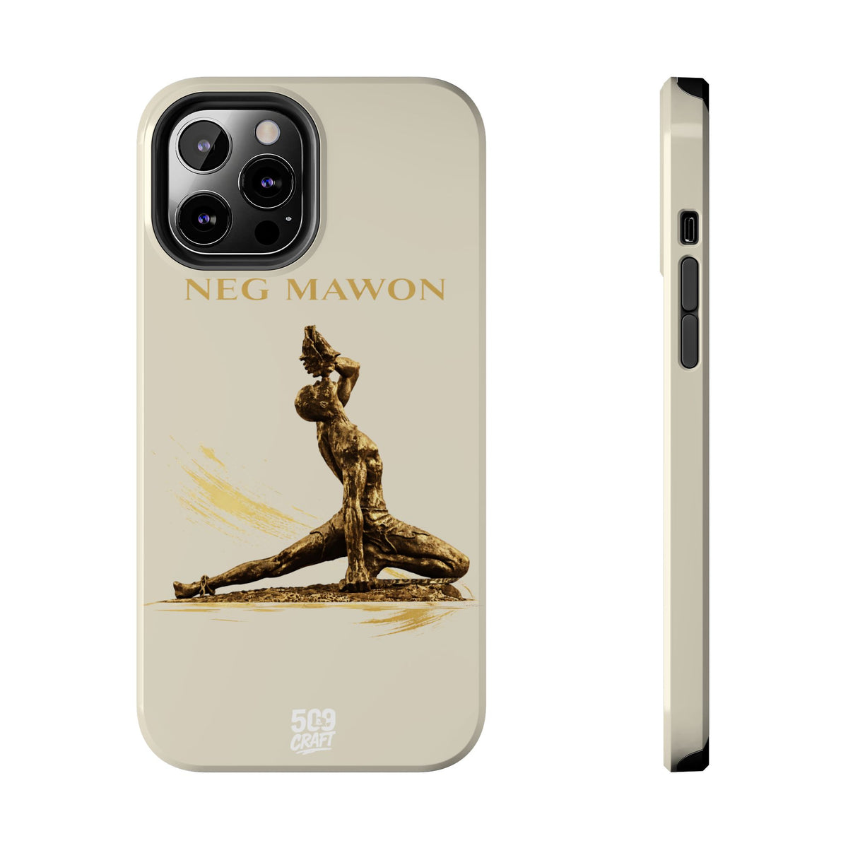 Neg Mawon Phone Case – Sand Beige Edition