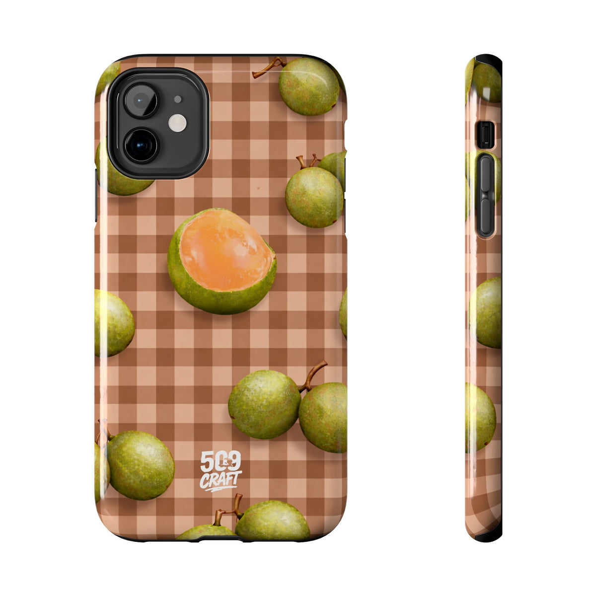Coque de téléphone Nepnep — Marron