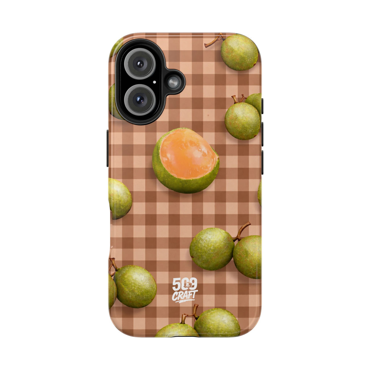 Coque de téléphone Nepnep — Marron
