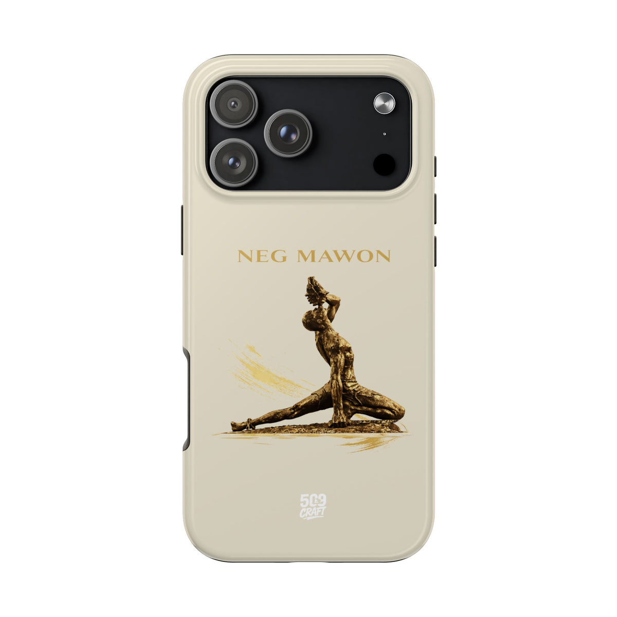 Neg Mawon Phone Case – Sand Beige Edition