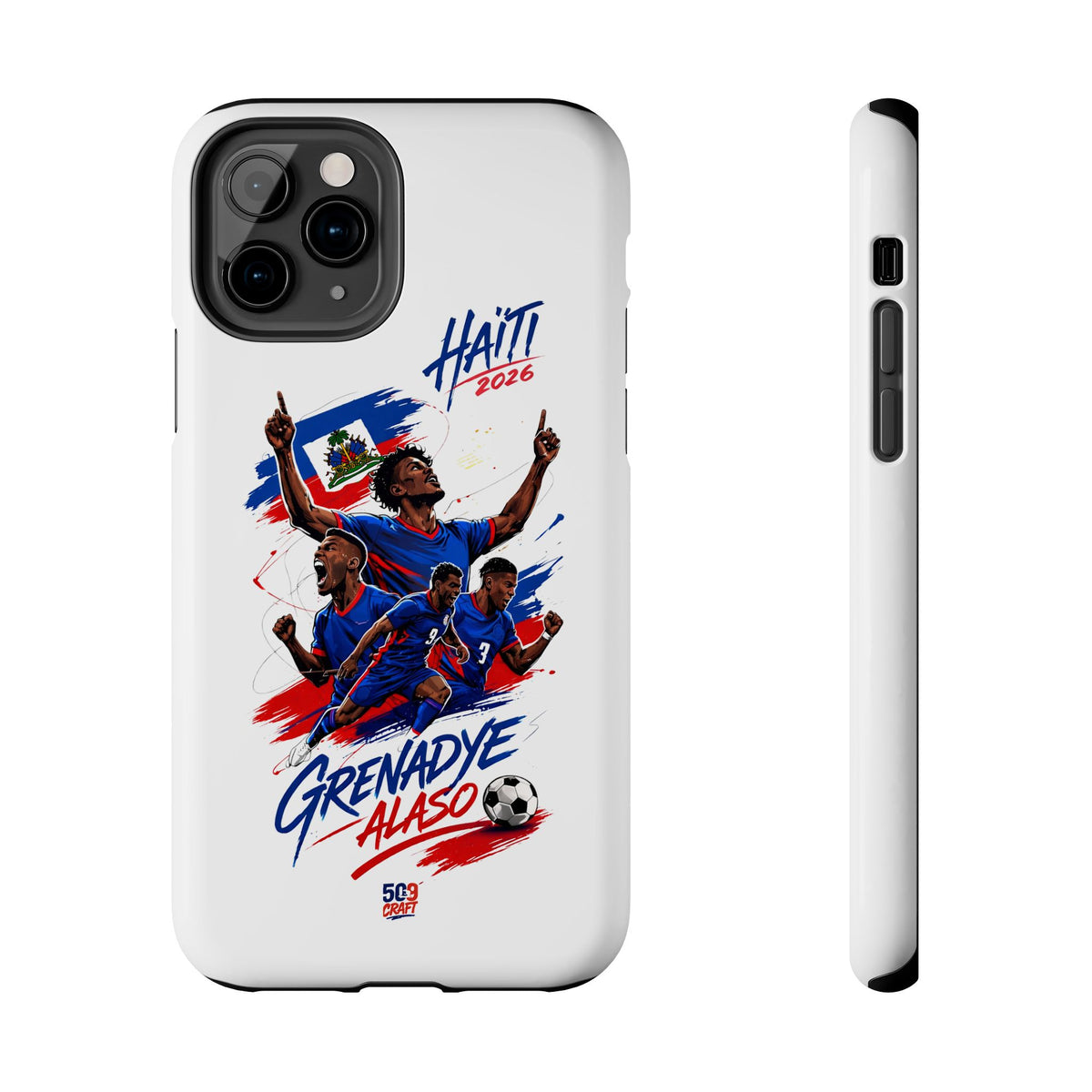 The Charge Haiti World Cup 2026 Phone Case