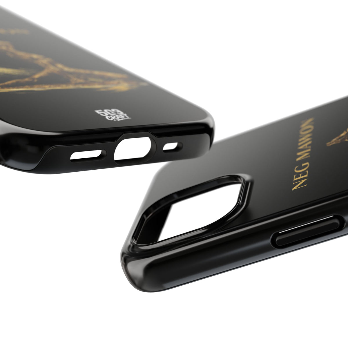 Neg Mawon Phone Case – Matte Black Edition