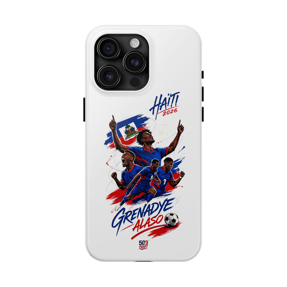 The Charge Haiti World Cup 2026 Phone Case